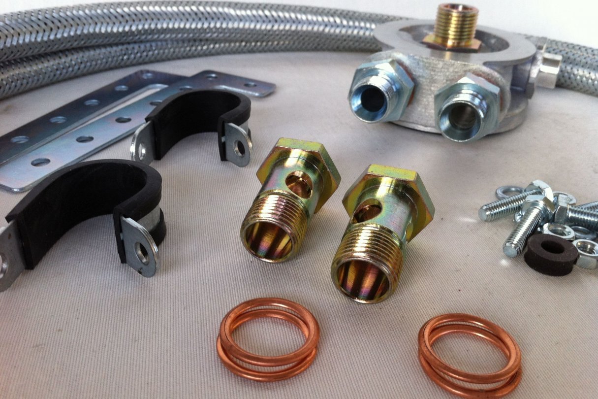 Mounting kit oil cooler steel flex G60