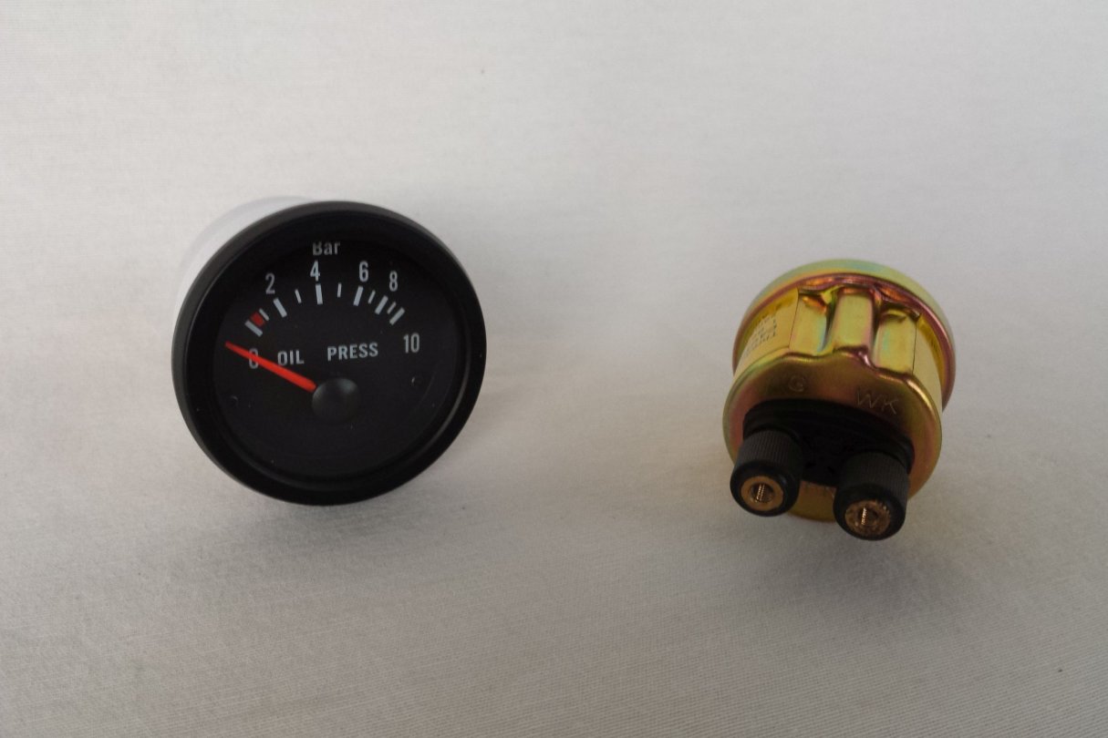 Oil pressure indicator