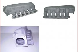 Intake manifold R32 Turbo - short version, lateral outlet