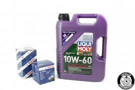 Liqui Moly Synthoil Race Tech GT 10W-60 Engine Oil - 5 Liters + G40 / G60 Oil Filter