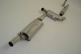 exhaust system FMS VW Corrado G60 - 76mm stainless steel