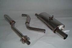 Exhaust system FMS VW Polo II / III 86c - size A / 63,5mm stainless steel