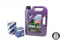 Liqui Moly Synthoil Race Tech GT 10W-60 Engine Oil - 5 Liters + G40 / G60 Oil Filter