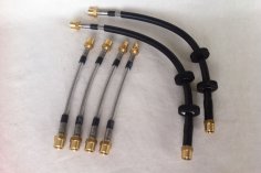 Steel braided brake lines Golf 5 (all models except GTI, R32 and 4Motion)
