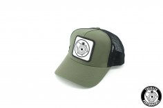 Trucker cap with G-Lader logo olive/black