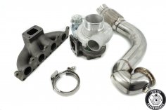 Turbo conversion kit Audi A3 8L 1.8T GT2871R + downpipe + manifold + V-band up to 400 PS