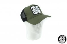 Trucker cap with G-Lader logo olive/black
