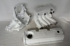 Engine parts/attachments Powder coating